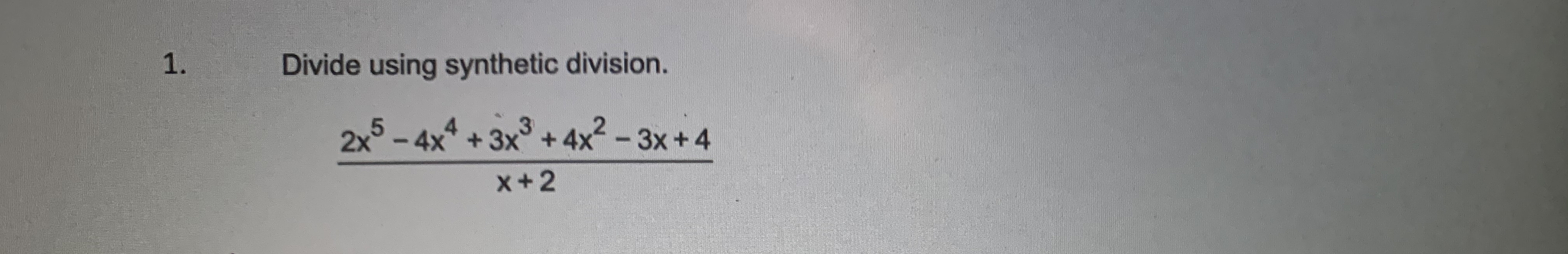 answered-divide-using-synthetic-division-2x-bartleby