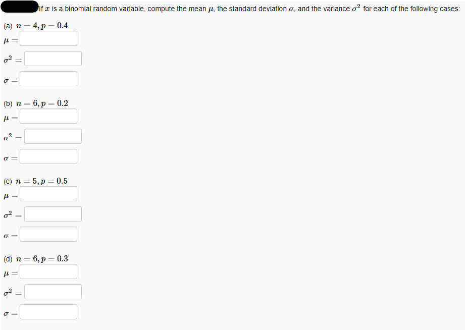 Answered If X Is A Binomial Random Variable Bartleby