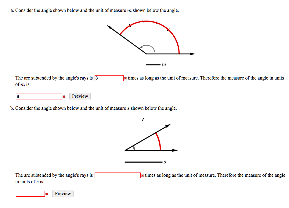 Answered: a. Consider the angle shown below and… | bartleby