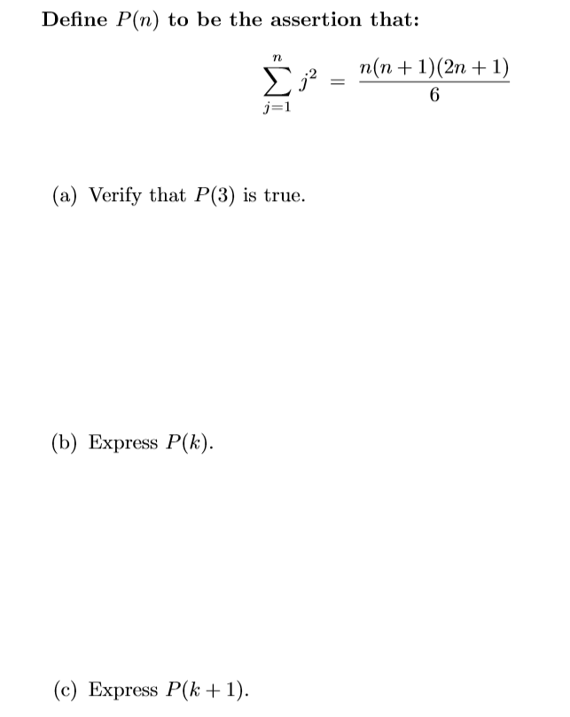 Answered Define P N To Be The Assertion That Bartleby