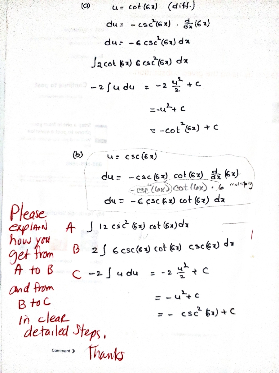 Answered Evaluate The Indefinite Integral By Bartleby