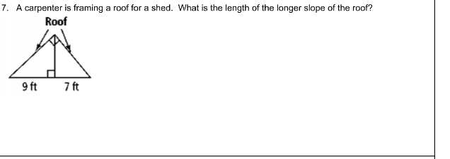 answered: 7. a carpenter is framing a roof for a… bartleby