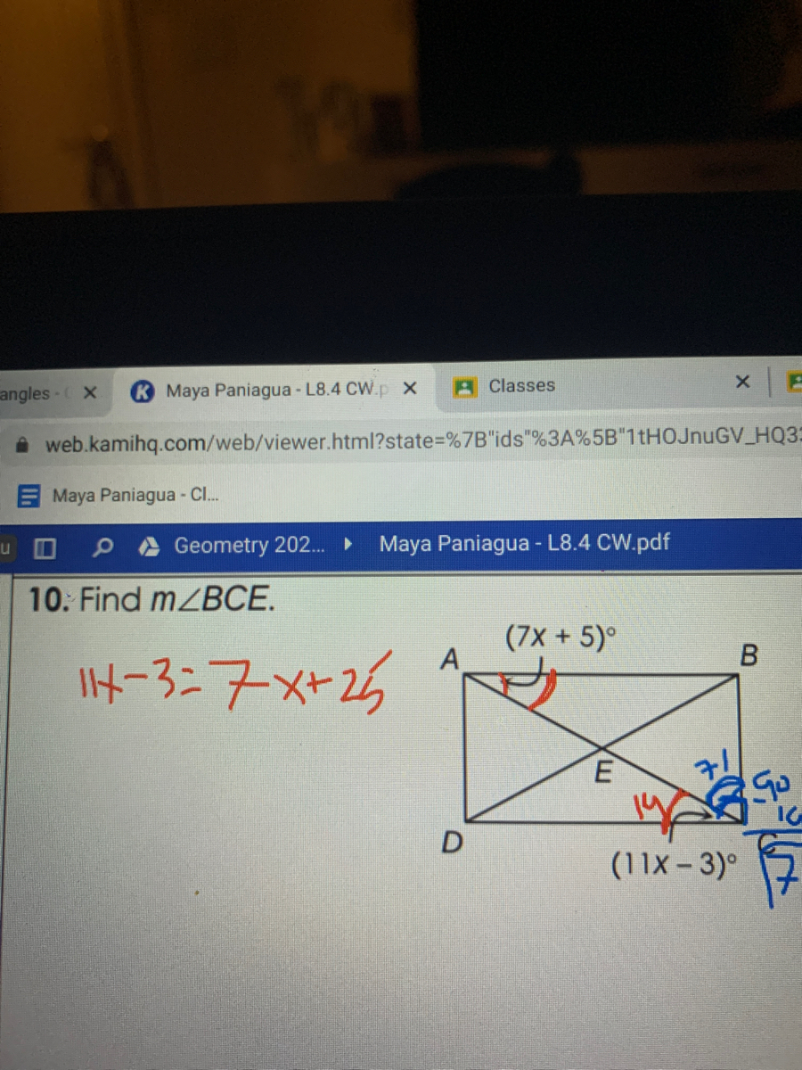 Answered 8 If Jm X 17 And Mk 5x 23 Bartleby