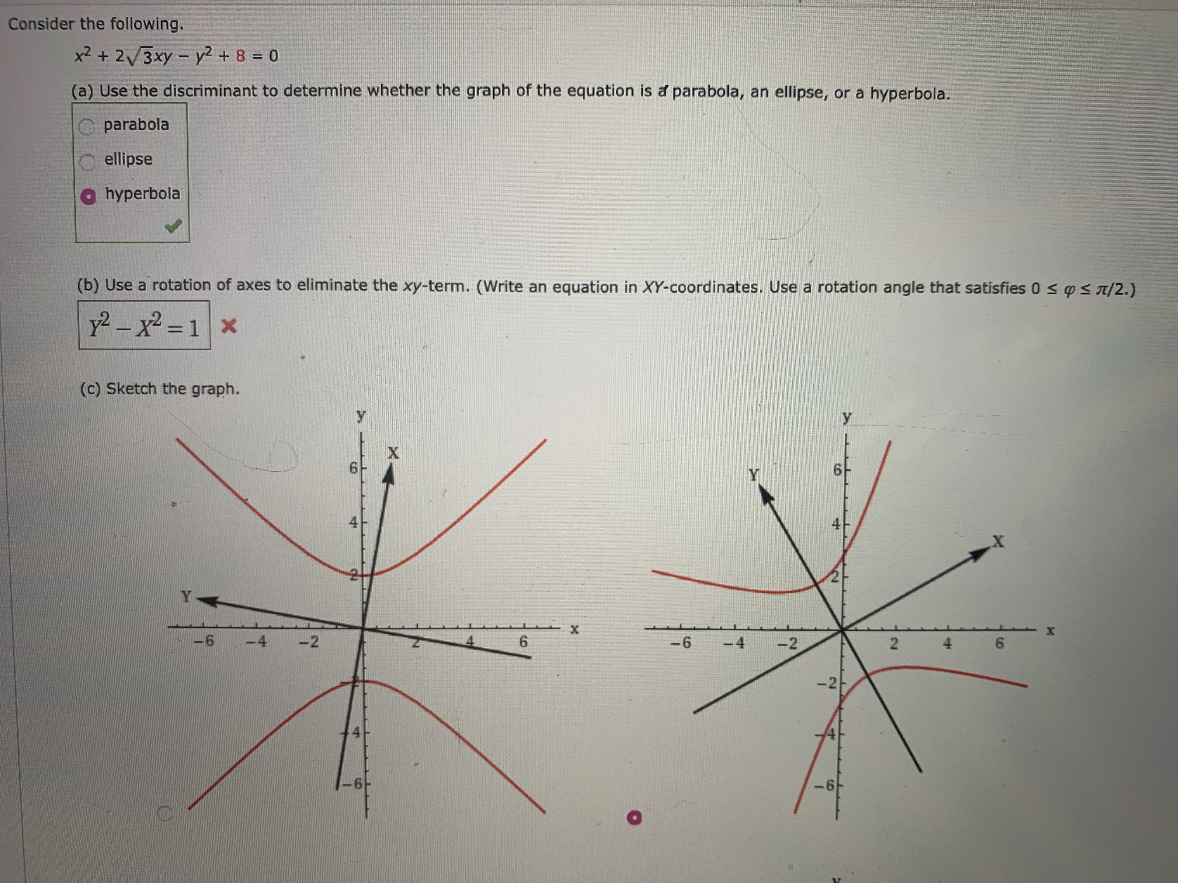 Answered Consider The Following X2 2 3xy Y2 Bartleby