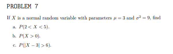 Answered If X Is A Normal Random Variable With Bartleby