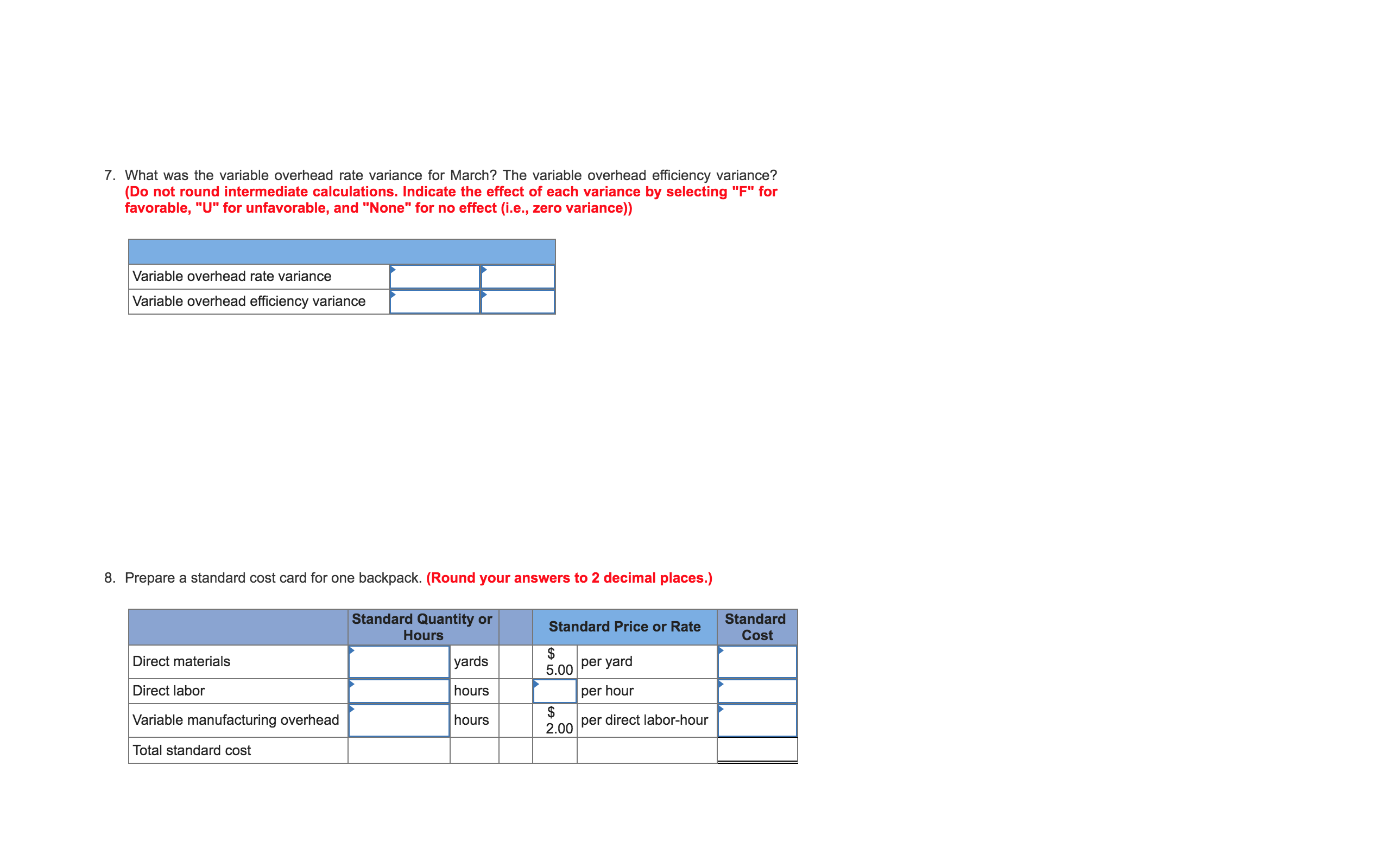 solved-the-standard-cost-card-for-the-single-pro-solutioninn