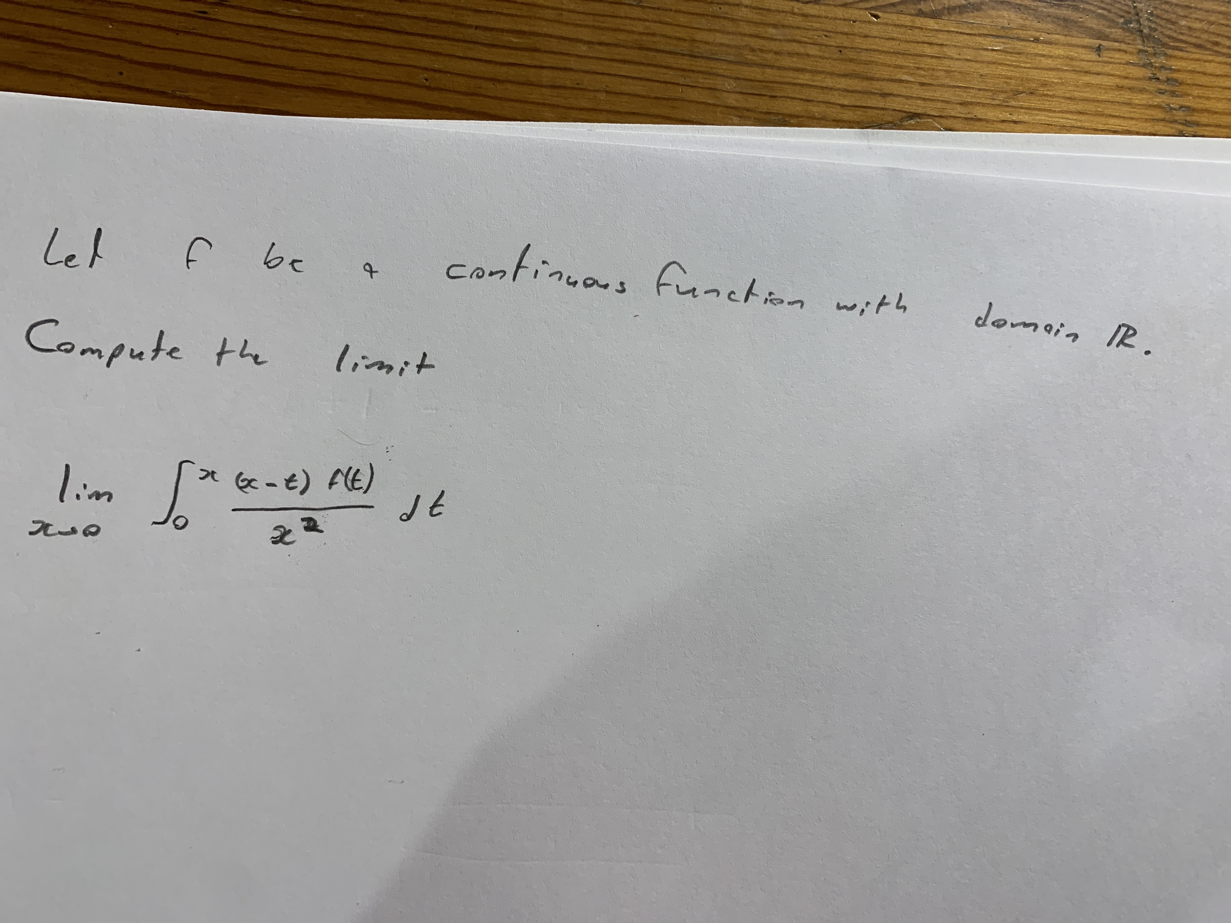 Answered To し F Be Continuaus Function With Bartleby