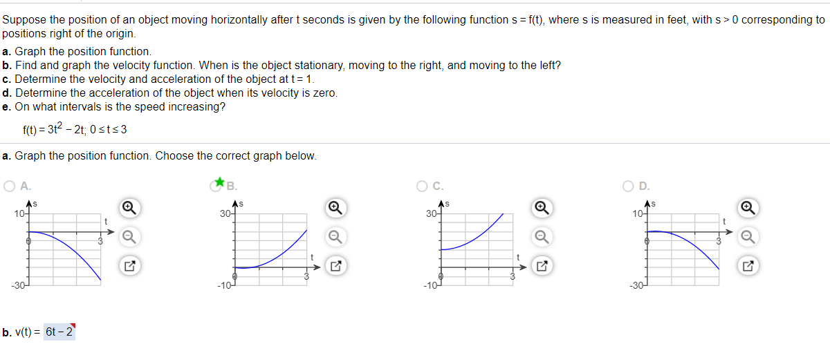 Answered Suppose The Position Of An Object Bartleby