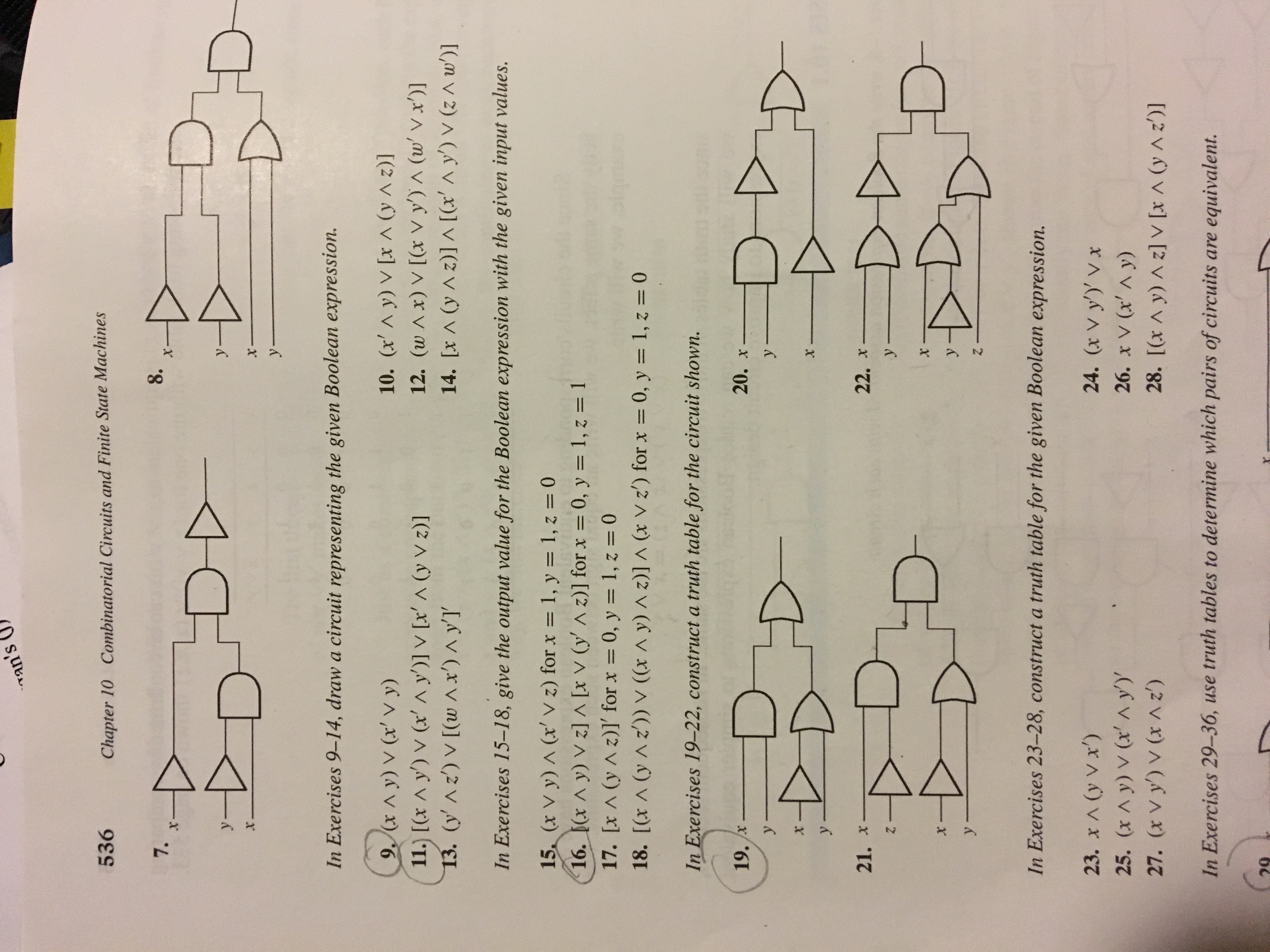 Answered An S 536 Combinatorial Circuits And Bartleby