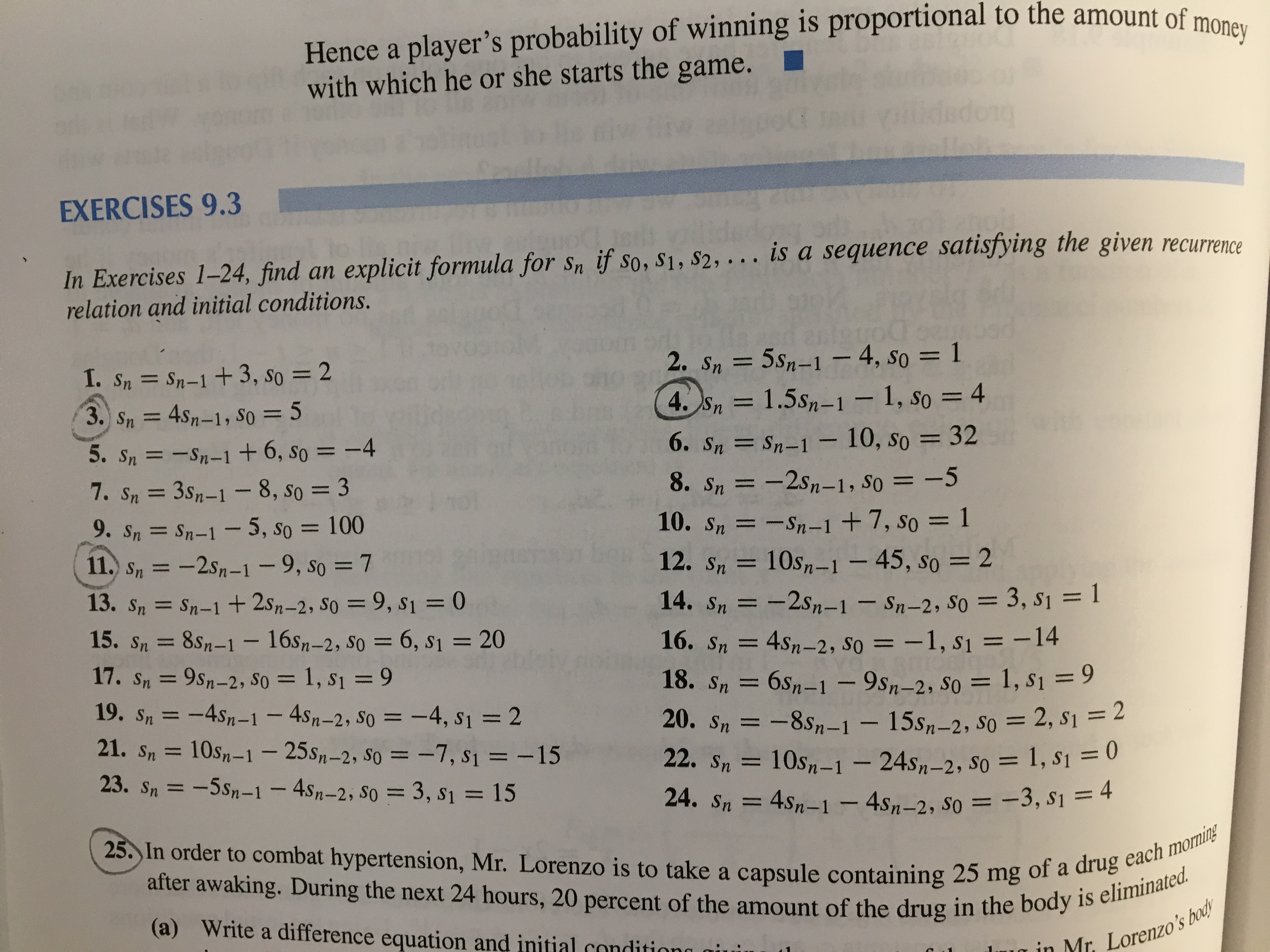 Answered Hence A Player S Probability Of Winning Bartleby