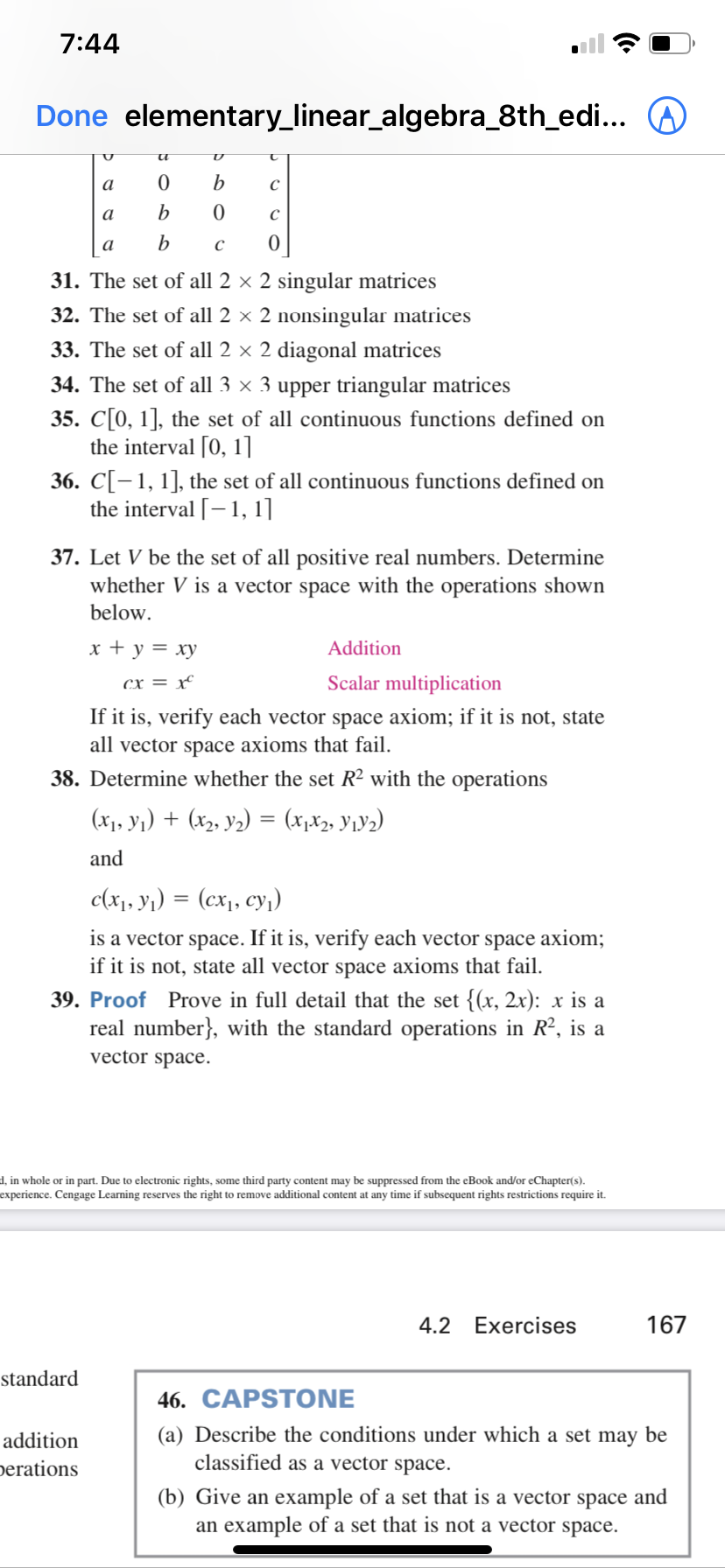 Answered 7 44 Done Bartleby