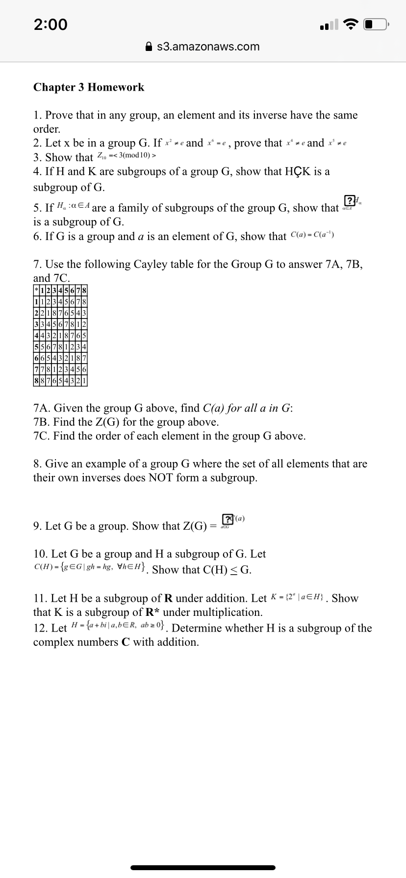 Answered Let X Be In A Group G If X E And X Bartleby