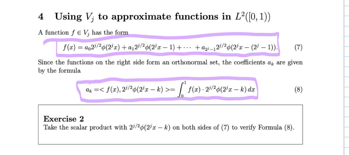 Answered 4 Using V To Approximate Functions In Bartleby