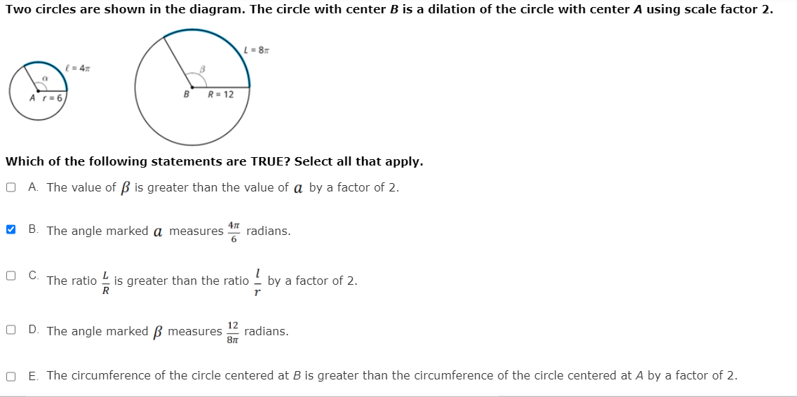 Answered Two Circles Are Shown In The Diagram Bartleby