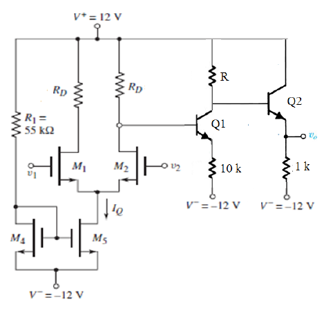 Answered Ss 100 K 0 2 Ma Vsquare Vt 2 V Bartleby