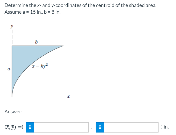 Answered Determine The X And Y Coordinates Of Bartleby