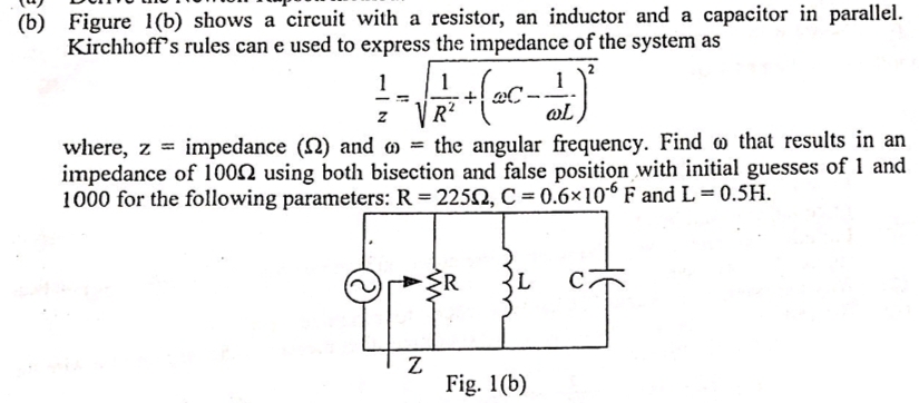 Answered B Figure 1 B Shows A Circuit With A Bartleby