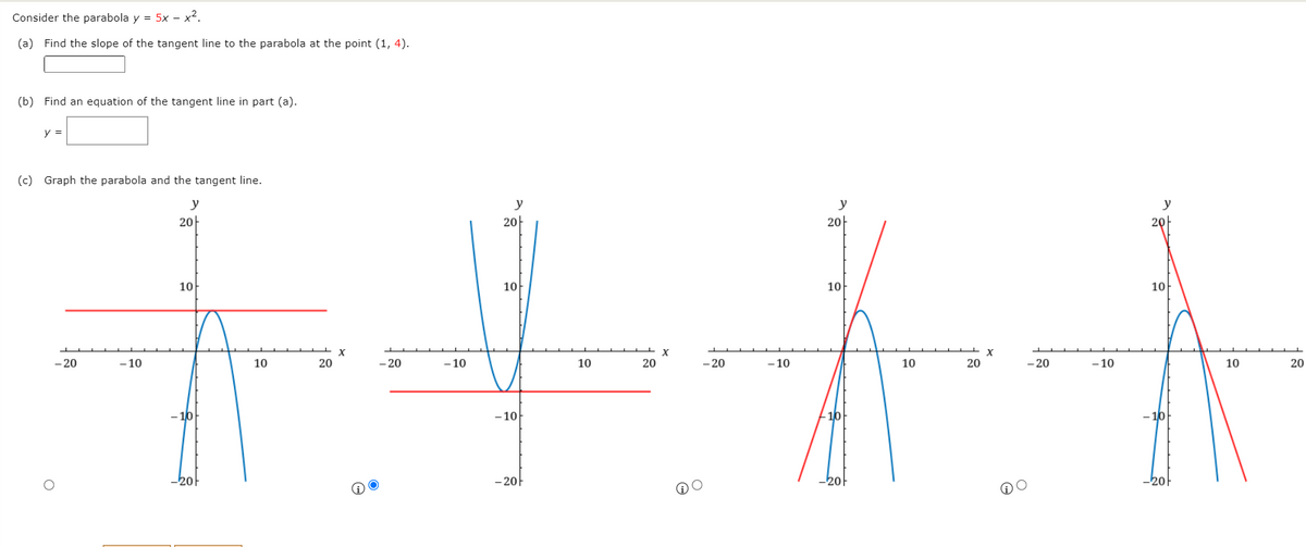 Answered Consider The Parabola Y 5x X2 A Bartleby