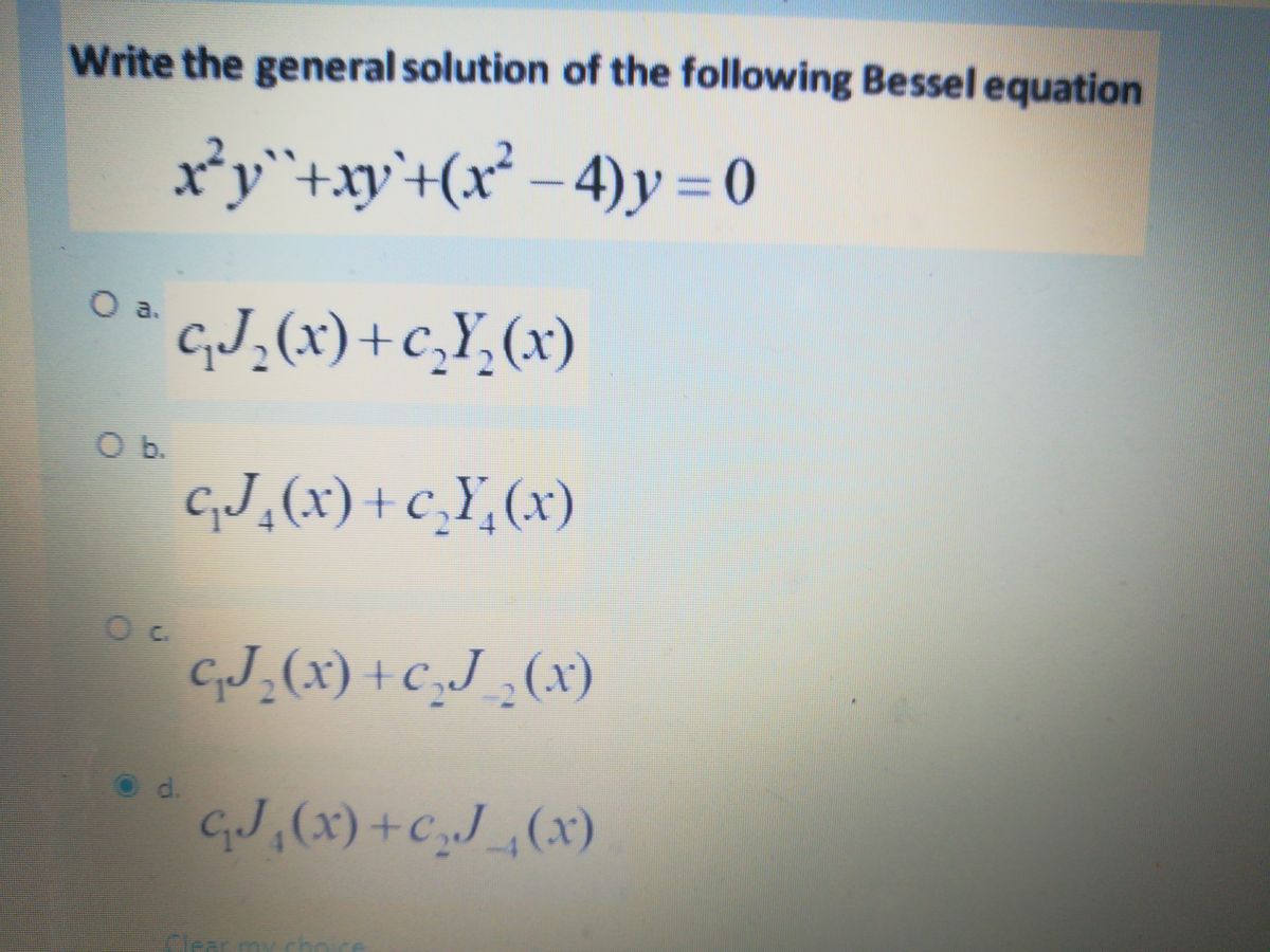 Answered Write The General Solution Of The Bartleby