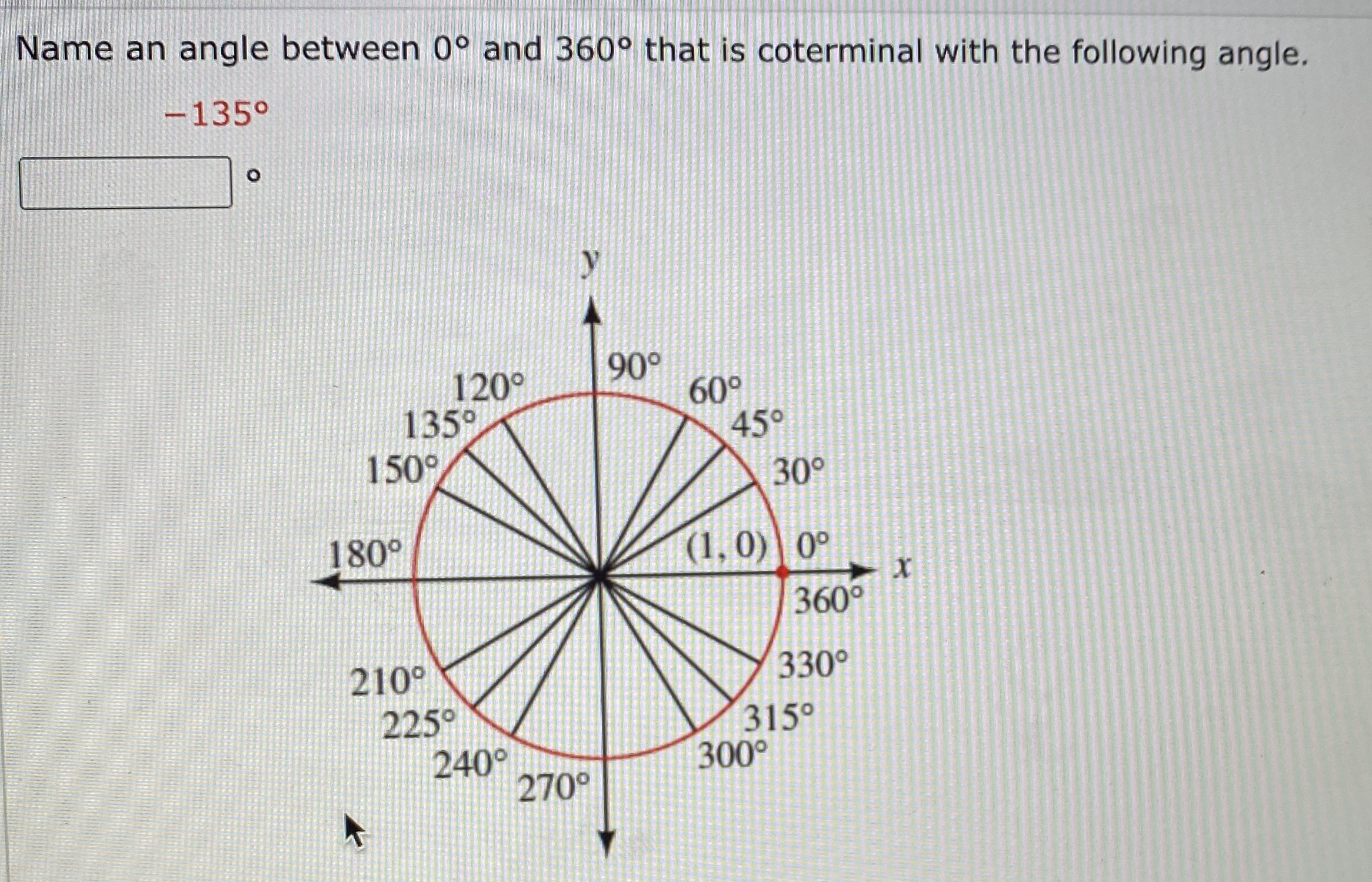 Coterminal Angles