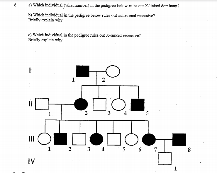 Answered: a) Which individual (what number) in… | bartleby