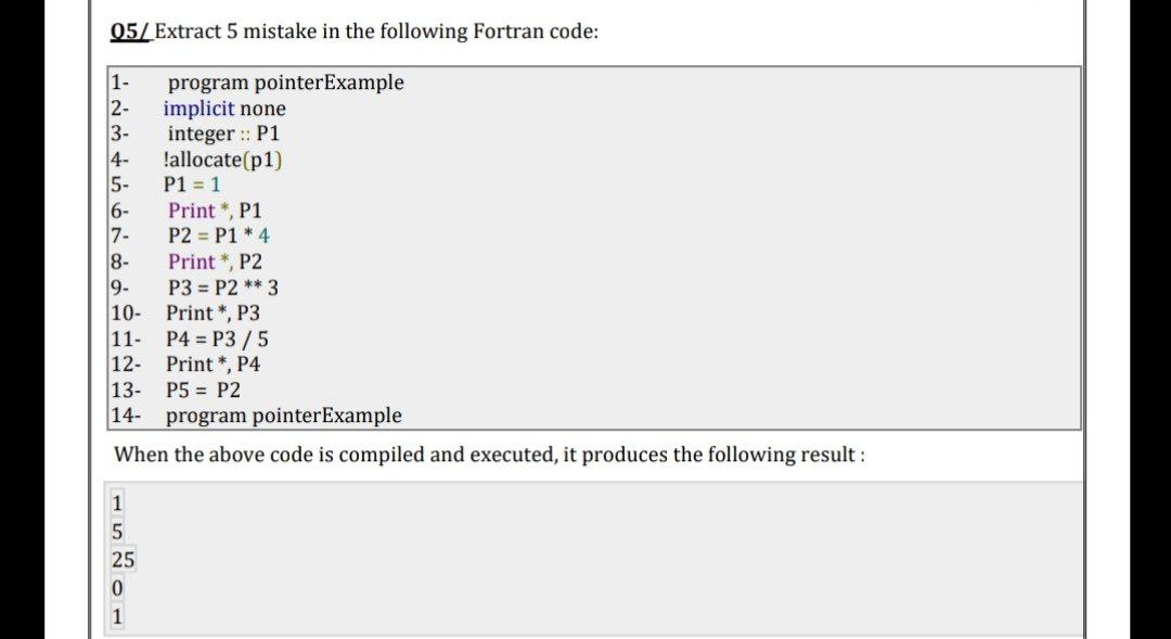 Answered Extract 5 Mistake In The Following Bartleby