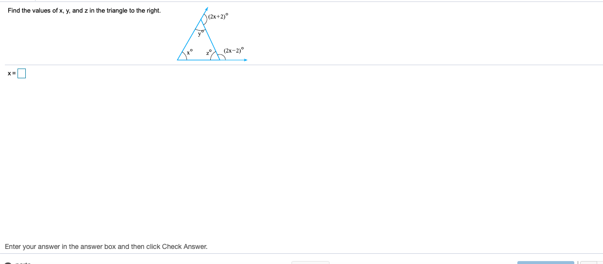 Answered Find The Values Of X Y And Z In The Bartleby