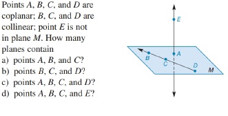 Answered: Points A, B, C, and D are coplanar; B,… | bartleby