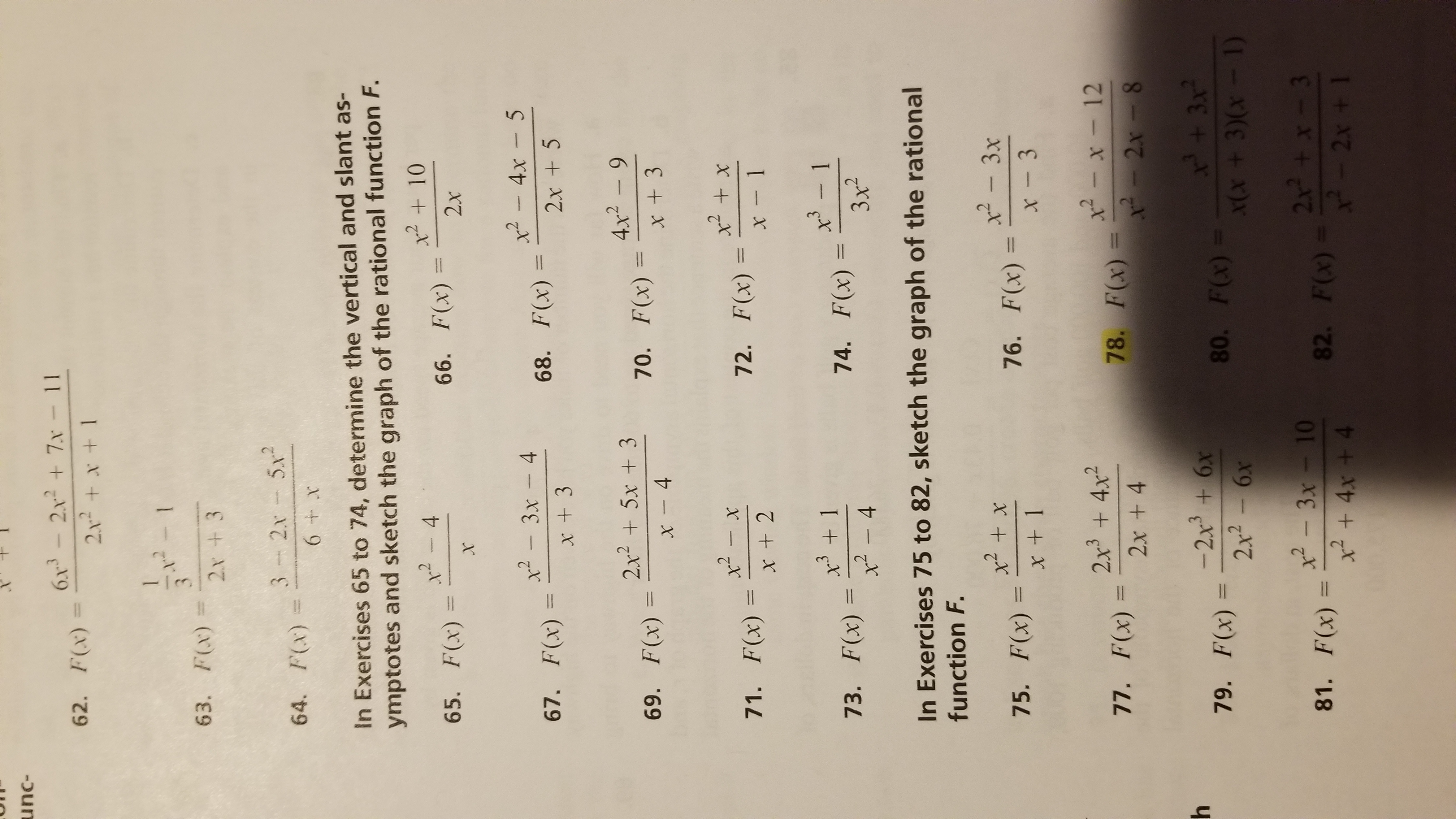 Answered Unc 6 X 2x 7x 11 2 X2 X 1 Bartleby