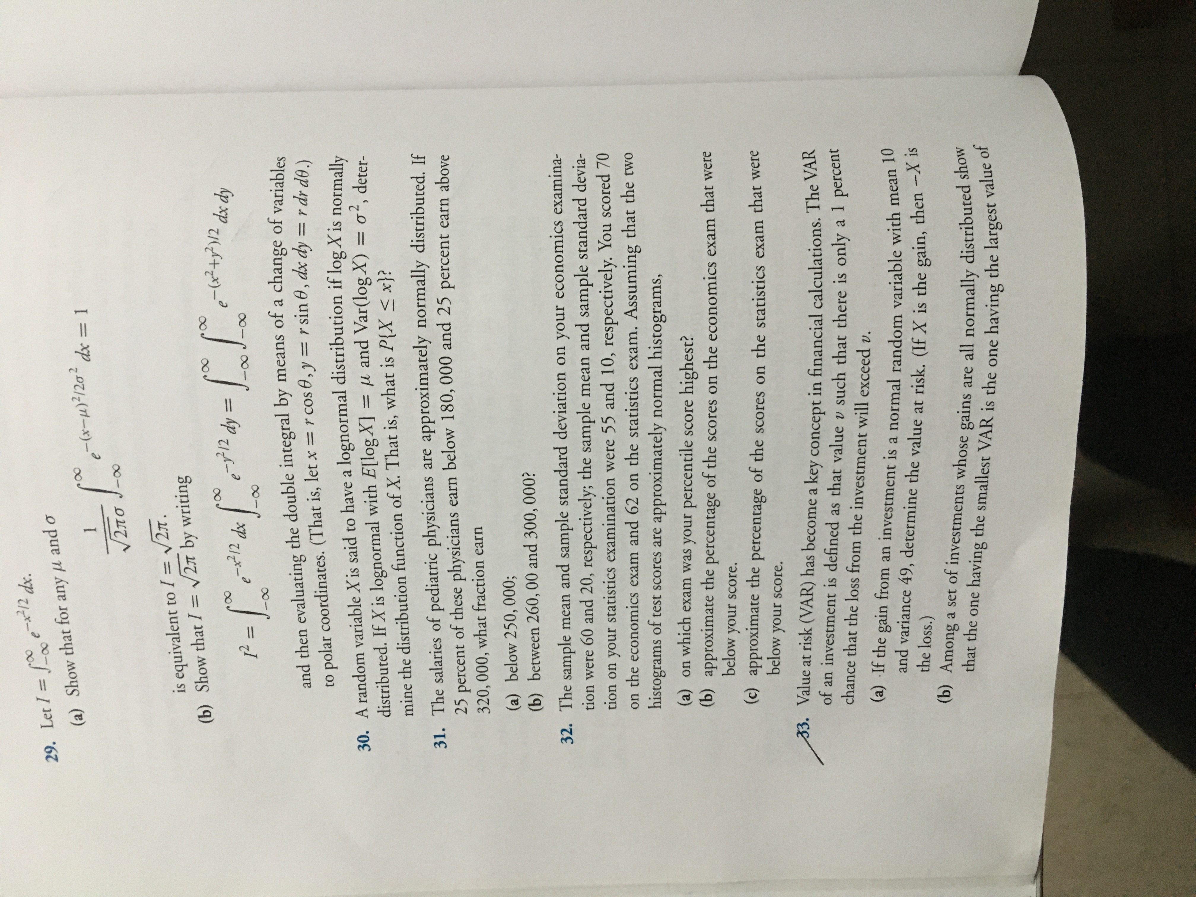 Answered 29 Let I F E2 Dx A Show That For Bartleby