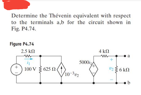 Answered Determine The Thevenin Equivalent With Bartleby