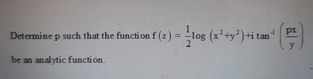 Answered Px Determine P Such That The Function F Bartleby