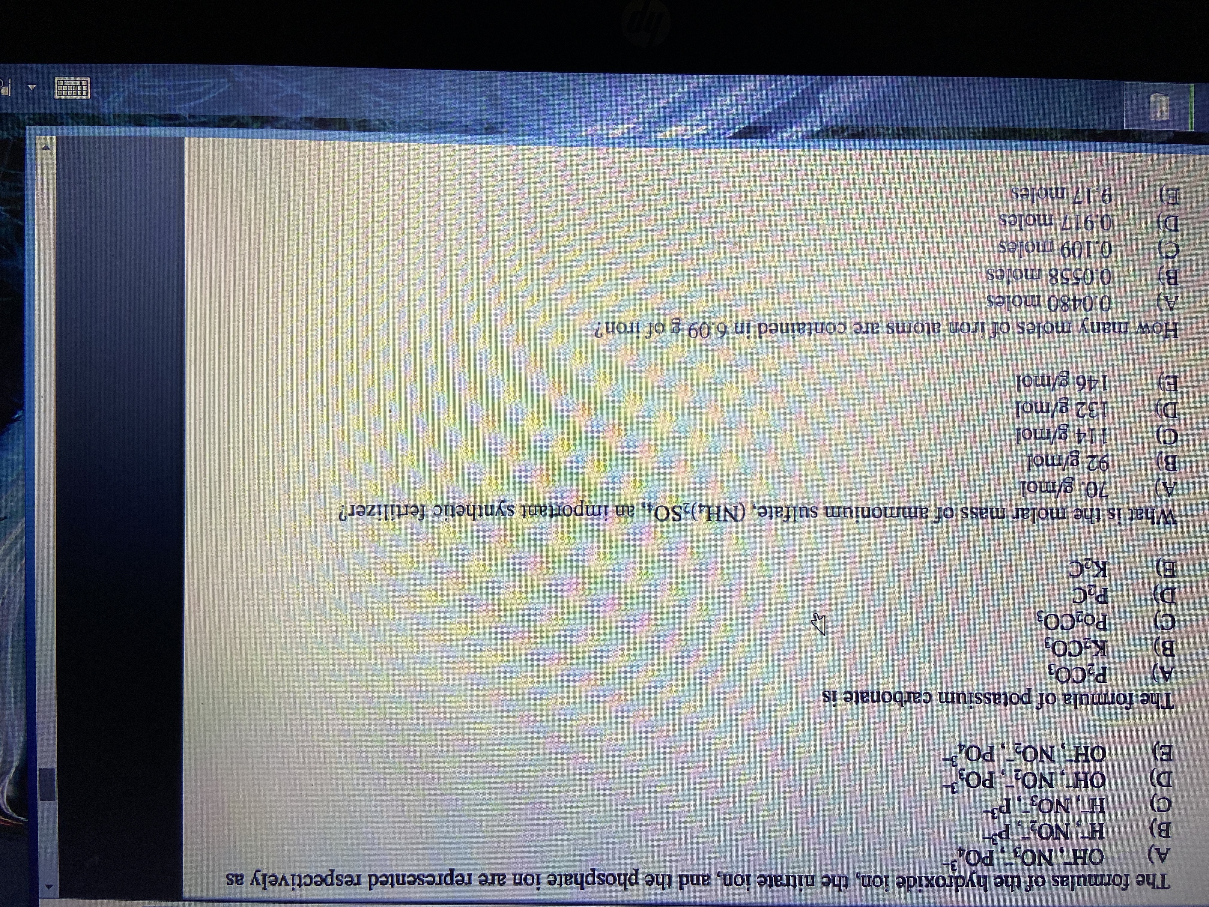 Answered The Formulas Of The Hydroxide Ion The Bartleby