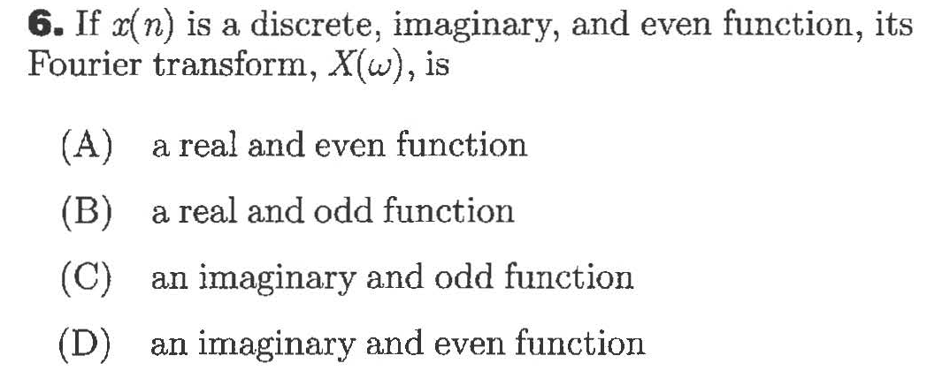 Answered 6 If X N Is A Discrete Imaginary Bartleby
