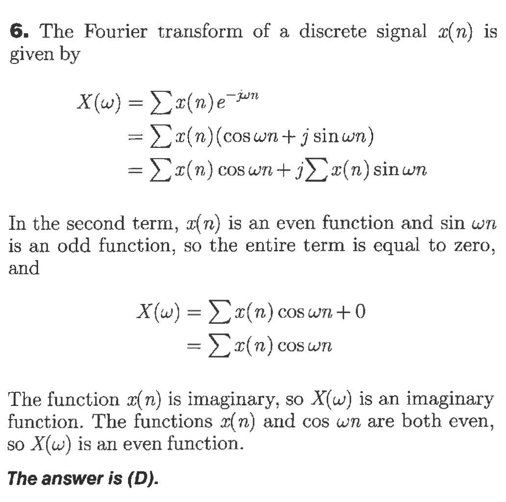 Answered 6 If X N Is A Discrete Imaginary Bartleby