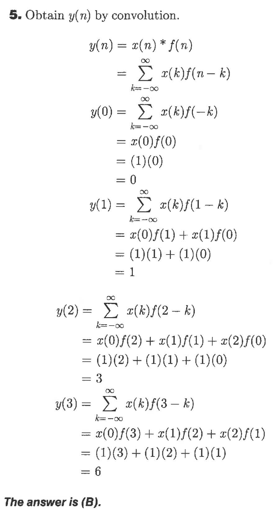 Answered 5 A Digital Filter Is Observed To Have Bartleby