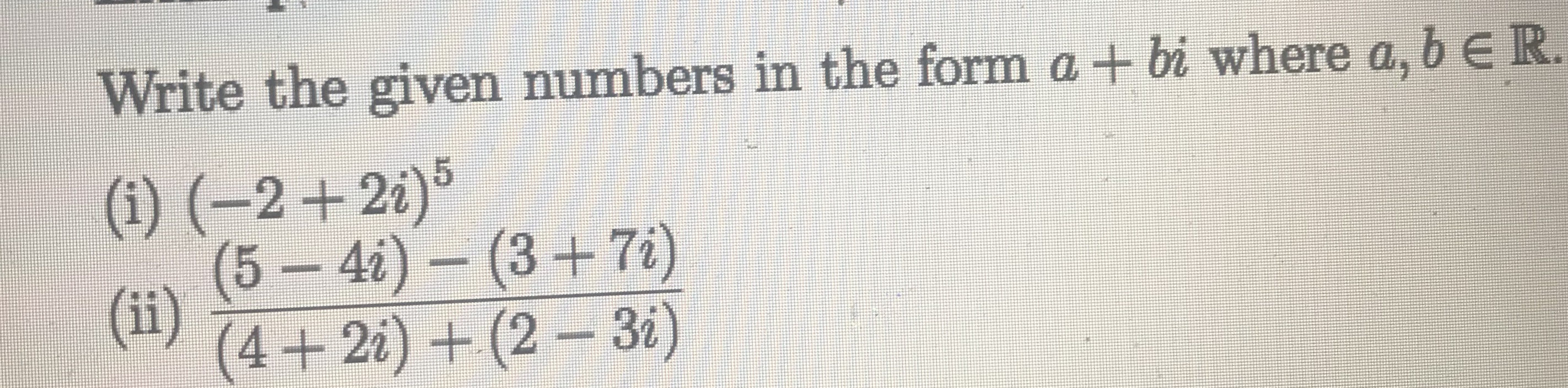 Answered Write The Given Numbers In The Form A Bartleby