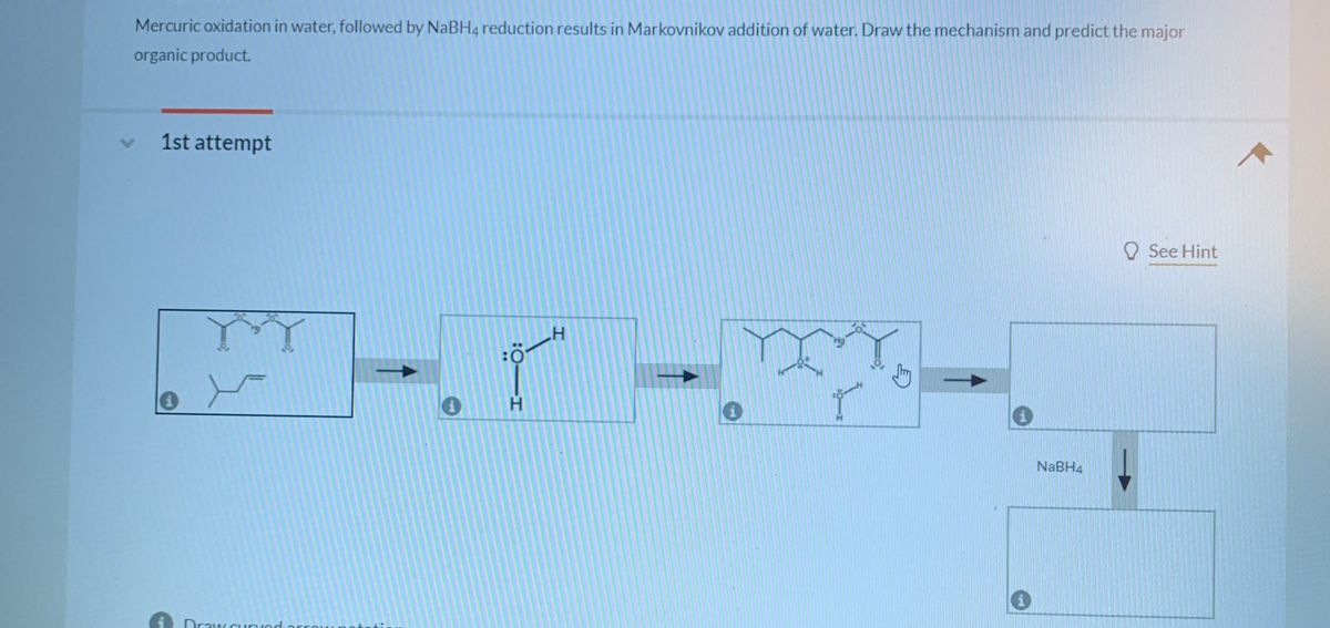 Answered Mercuric Oxidation In Water Followed Bartleby