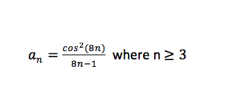 Answered Cos 8n An Where N 3 8n 1 Bartleby