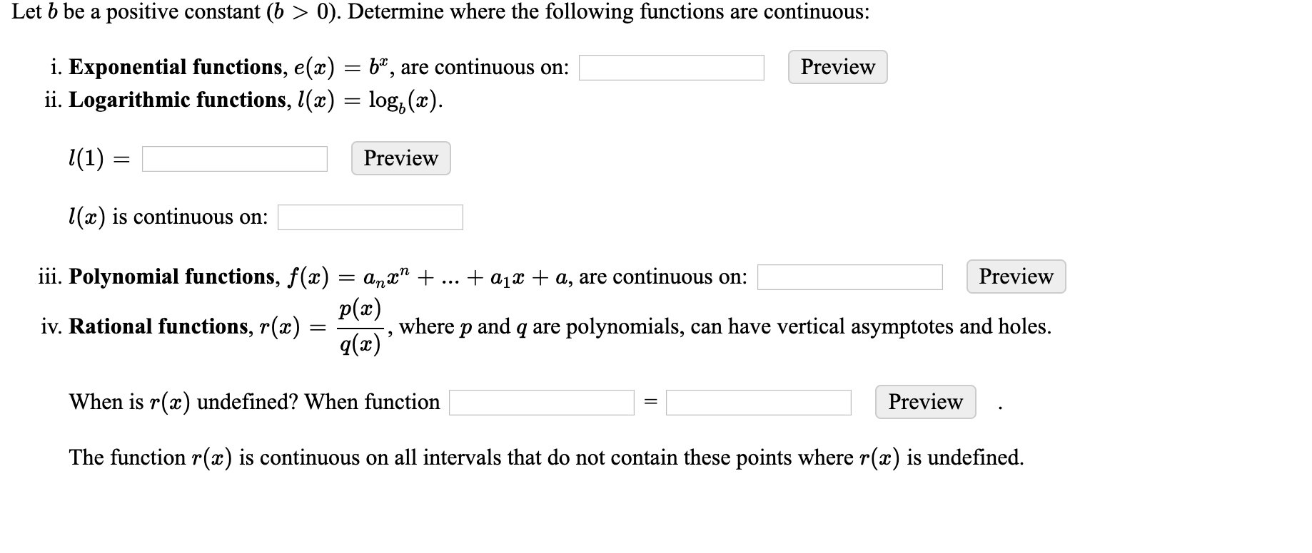 Answered Let B Be A Positive Constant B 0 Bartleby