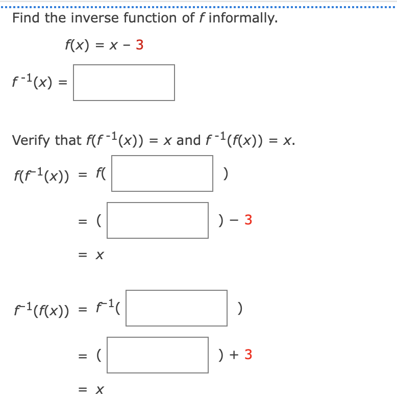 Answered Find The Inverse Function Of F Bartleby