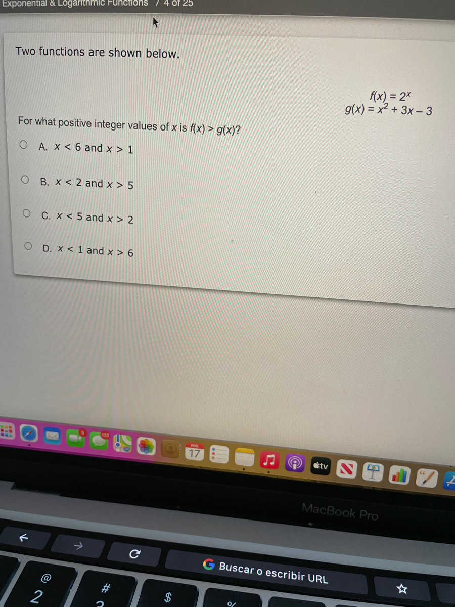 Answered Exponential Logarithmic Functions 4 Bartleby