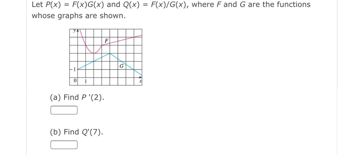 Answered Let P X F X G X And Q X Bartleby