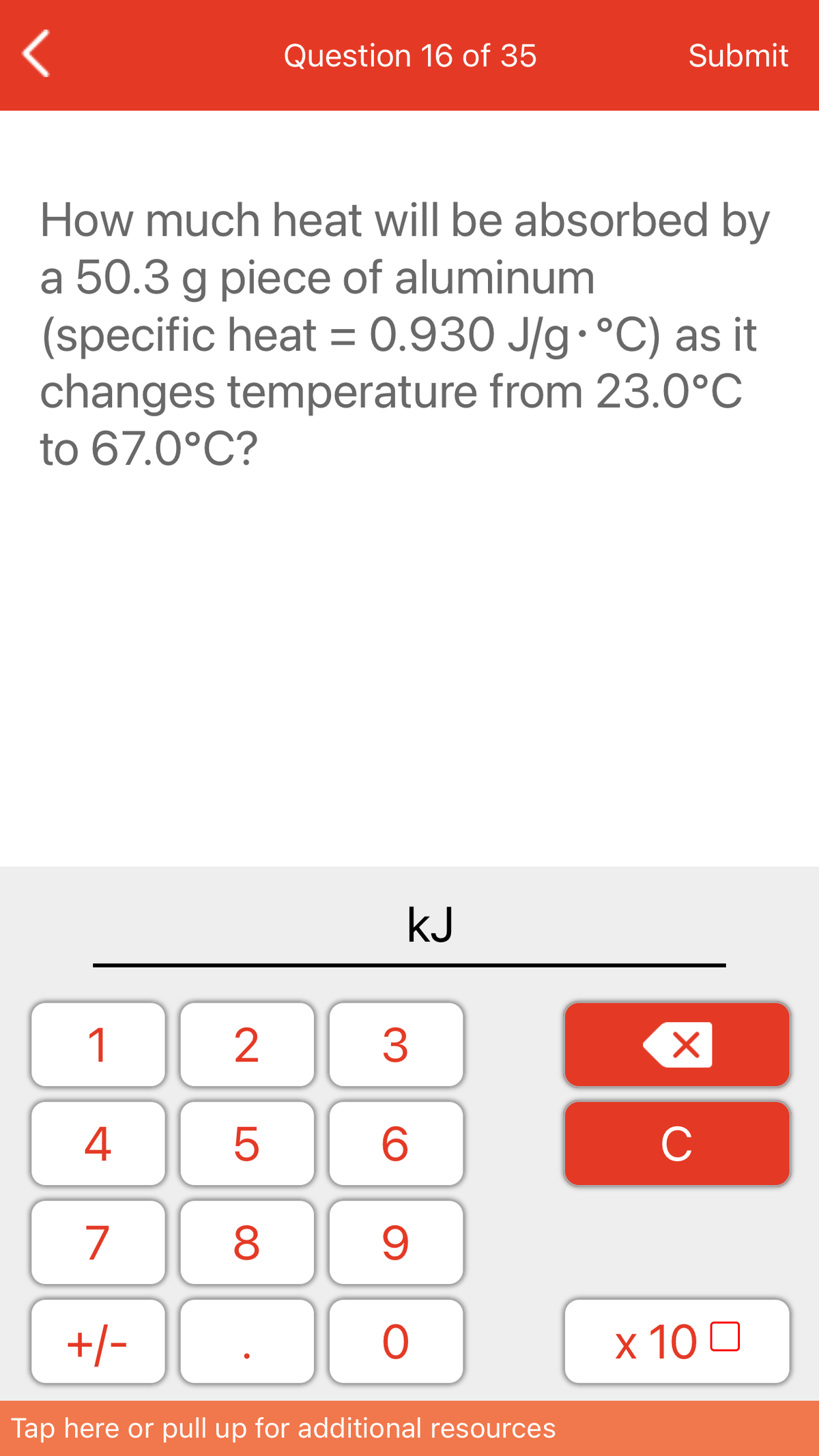 Answered How Much Heat Will Be Absorbed By A Bartleby