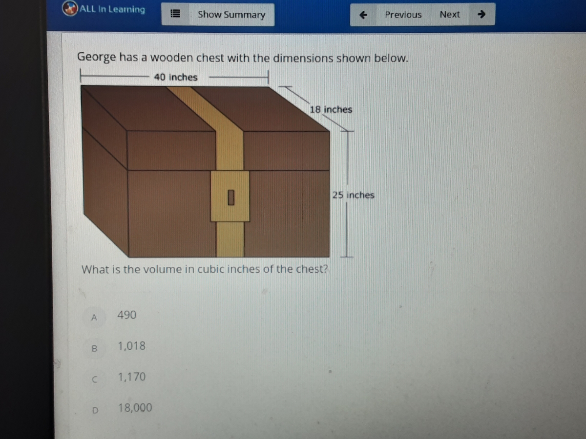 Answered George Has A Wooden Chest With The Bartleby