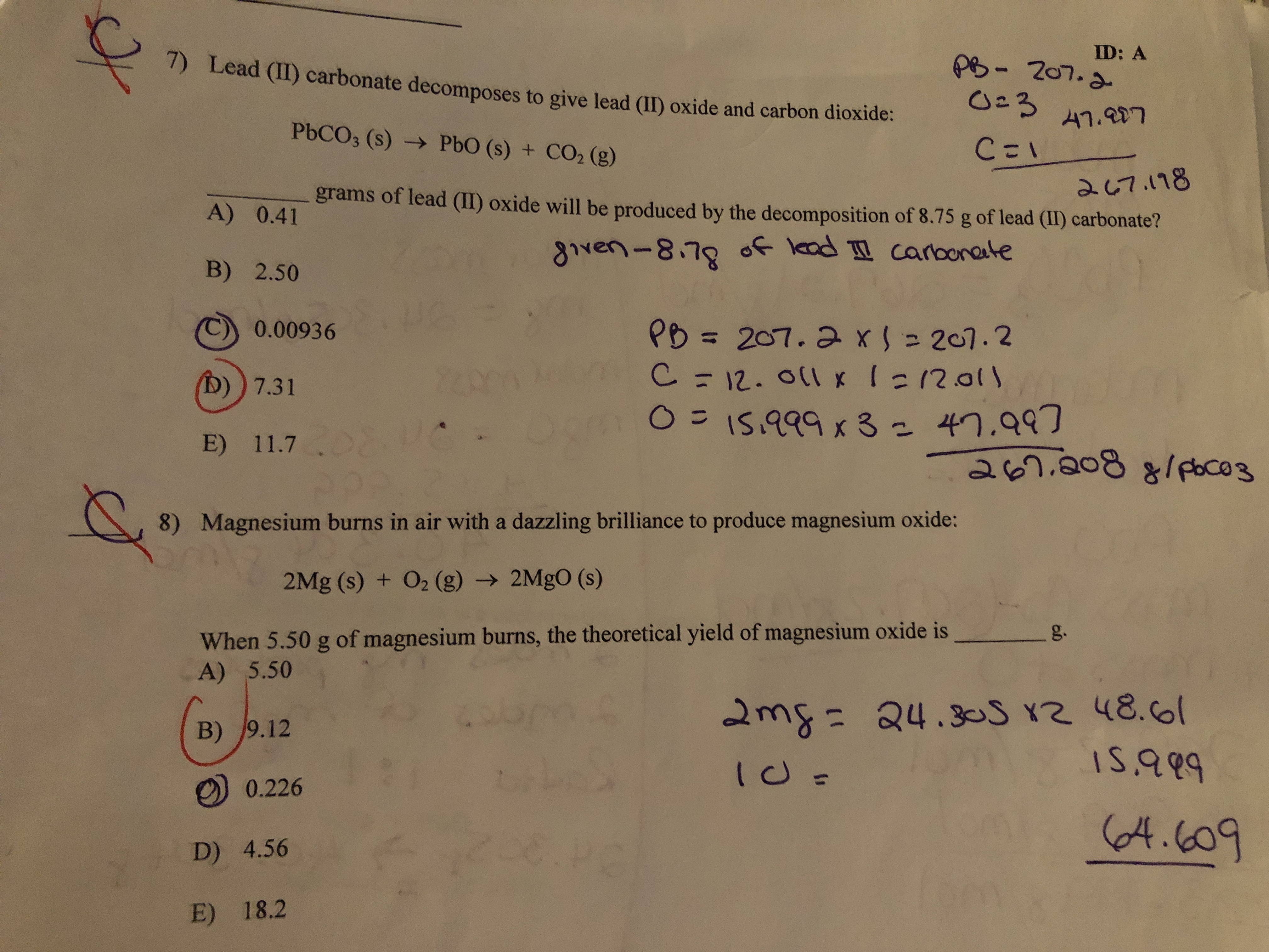 Answered 1 Lead Ii Carbonate Decomposes To Bartleby