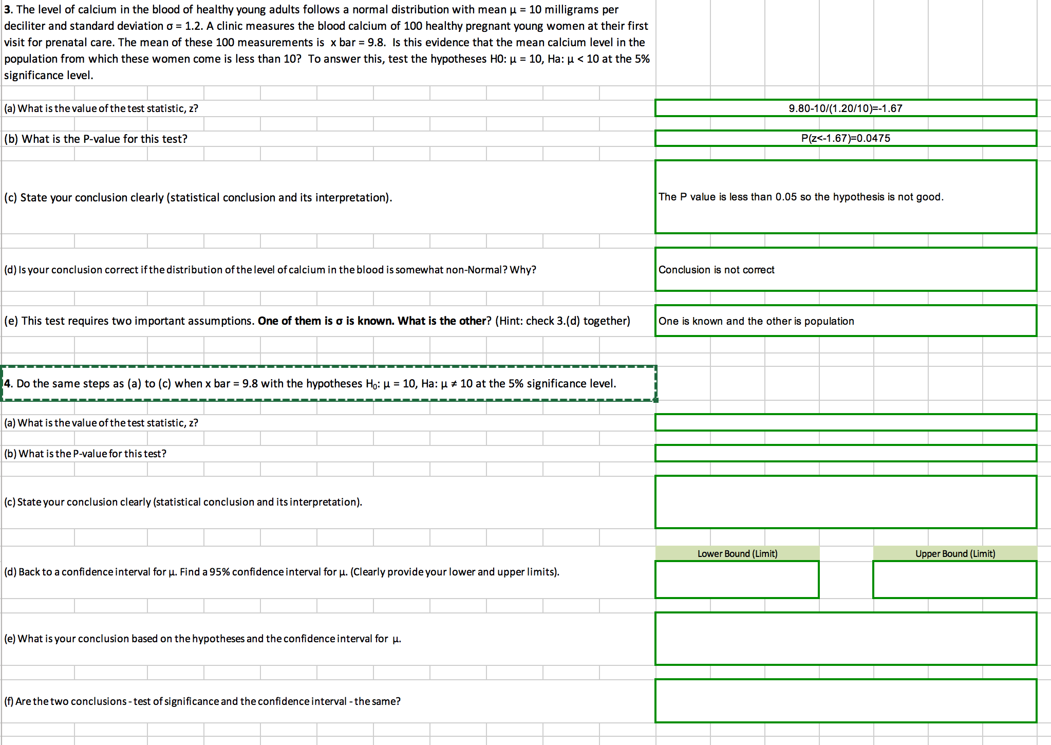 Answered 4 Do The Same Steps As A To C When Bartleby