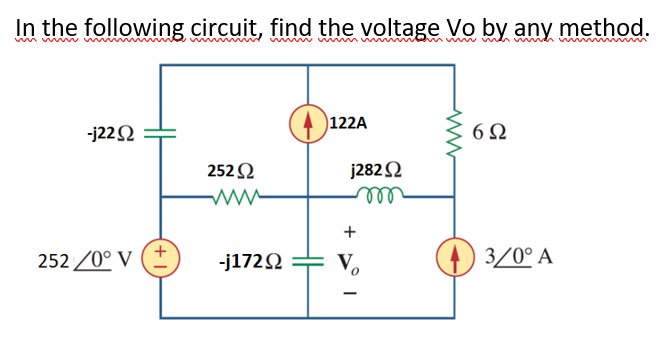 Answered: In the following circuit, find the… | bartleby