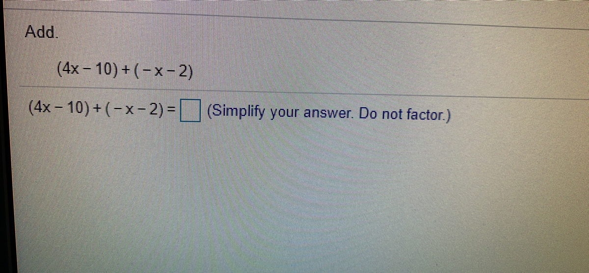 Answered 4x 10 X 2 Y 10 X 2 Bartleby