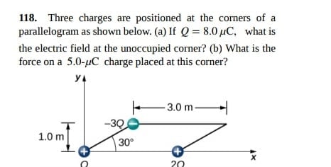 Answered 118 Three Charges Are Positioned At Bartleby